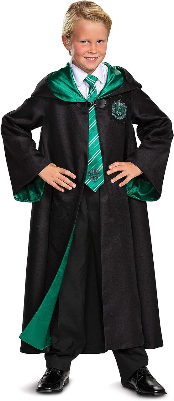 Slytherin Robe Prestige Harry Potter Wizarding World Child Costume